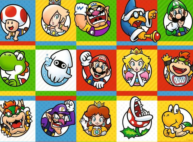 Super Mario Character Collection Puzzel (200 XXL stukjes)