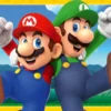 Super Mario Puzzel (12, 16, 20, 24 stukjes)