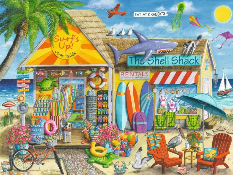 Surf's Up Puzzel (1500 stukjes)