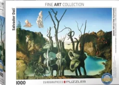 Swans Reflecting Elephants - Salvador Dali Puzzel (1000 stukjes)