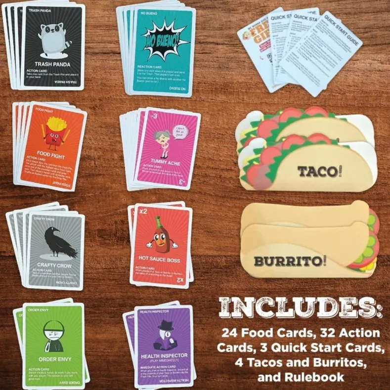 Taco vs Burrito - Kaartspel