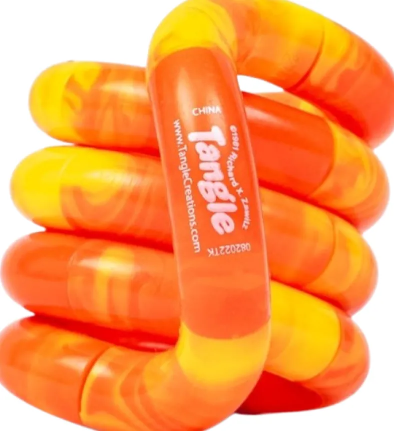 Tangle Marble Junior - Orange/Yellow