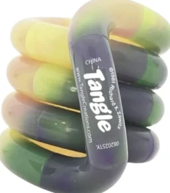 Tangle Pebbles Junior - Amber Haze (Paars / Groen)