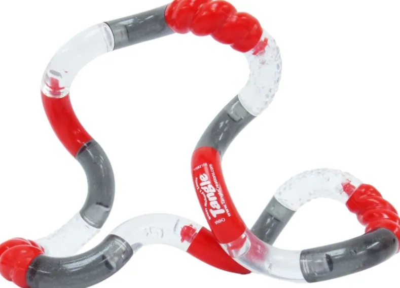 Tangle Textured Crazy Junior - Red Black Transparant