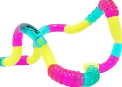 Tangle Textured Crazy Junior - Green Yellow Pink