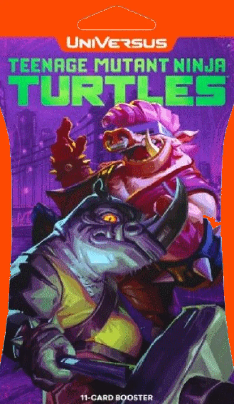 Teenage Mutant Ninja Turtles Sleeved Boosterpack