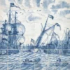 Tegeltableau met Schip Puzzel (1000 stukjes)