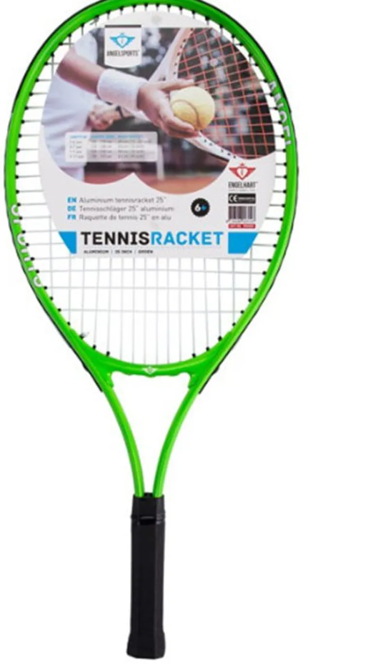 Tennis Racket Groen - Aluminium (64cm)