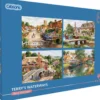 Terry Harrison - Terry's Waterways Puzzel (4 x 500 stukjes)