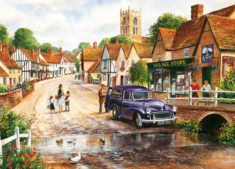 Terry Harrison - Terry's Waterways Puzzel (4 x 500 stukjes)