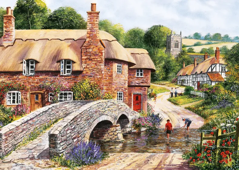 Terry Harrison - Terry's Waterways Puzzel (4 x 500 stukjes)