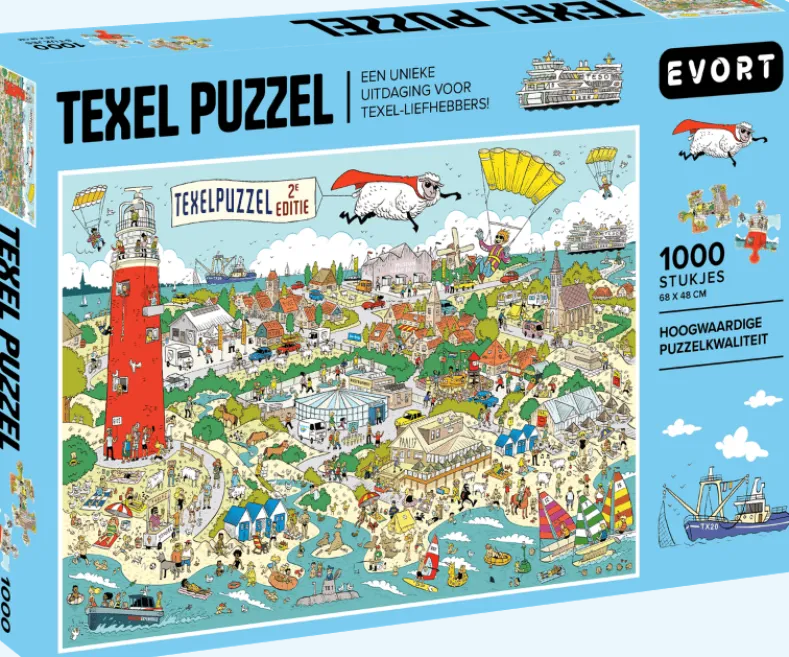 Texel Puzzel - 2e Editie (1000 stukjes)