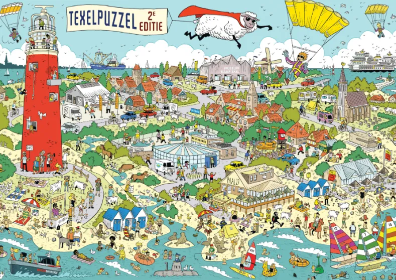 Texel Puzzel - 2e Editie (1000 stukjes)