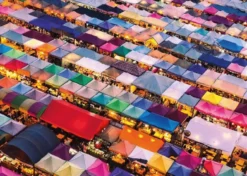 Thai Market Puzzel (1000 stukjes)
