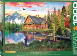 The Fishing Cabin - Dominic Davison Puzzel (1000 stukjes)