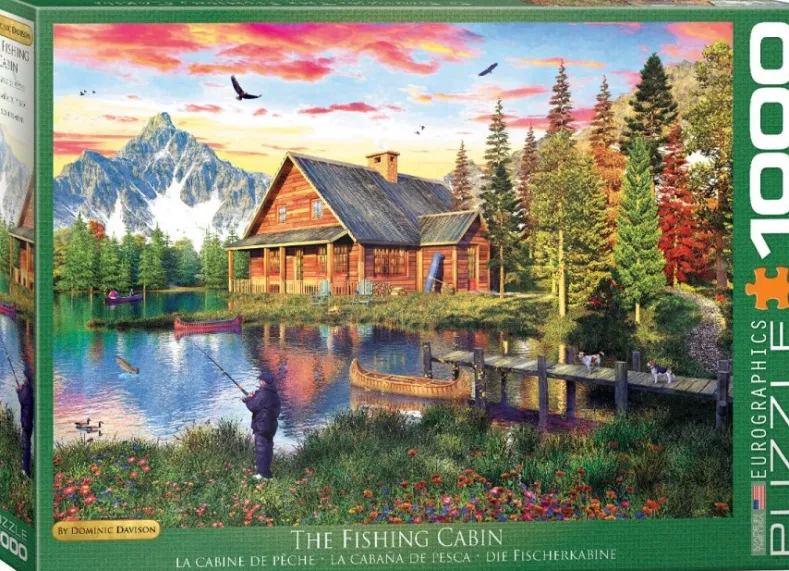 The Fishing Cabin - Dominic Davison Puzzel (1000 stukjes)