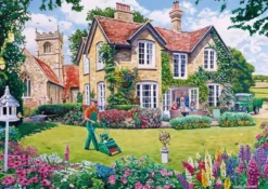 The Gardener's Round Puzzel (4 x 500 stukjes)