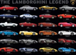 The Lamborghini Legend Puzzel (1000 stukjes)