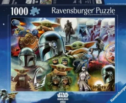 The Mandalorian and Grogu Puzzel (1000 stukjes)