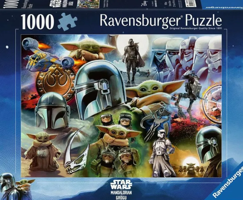 The Mandalorian and Grogu Puzzel (1000 stukjes)