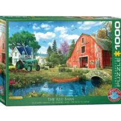 The Red Barn - Dominic Davison Puzzel (1000 stukjes)