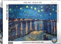 The Starry Night Over The Rhone - Vincent van Gogh Puzzel (1000 stukjes)