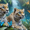 The Two Leopards Puzzel (1000 stukjes)