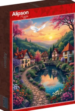 The Village on the Shore Puzzel (500 stukjes)