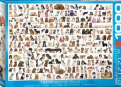The World of Dogs Puzzel (1000 stukjes)