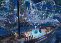 Thomas Kinkade - Disney Frozen - Liefde en Magie Puzzel (1000 stukjes)