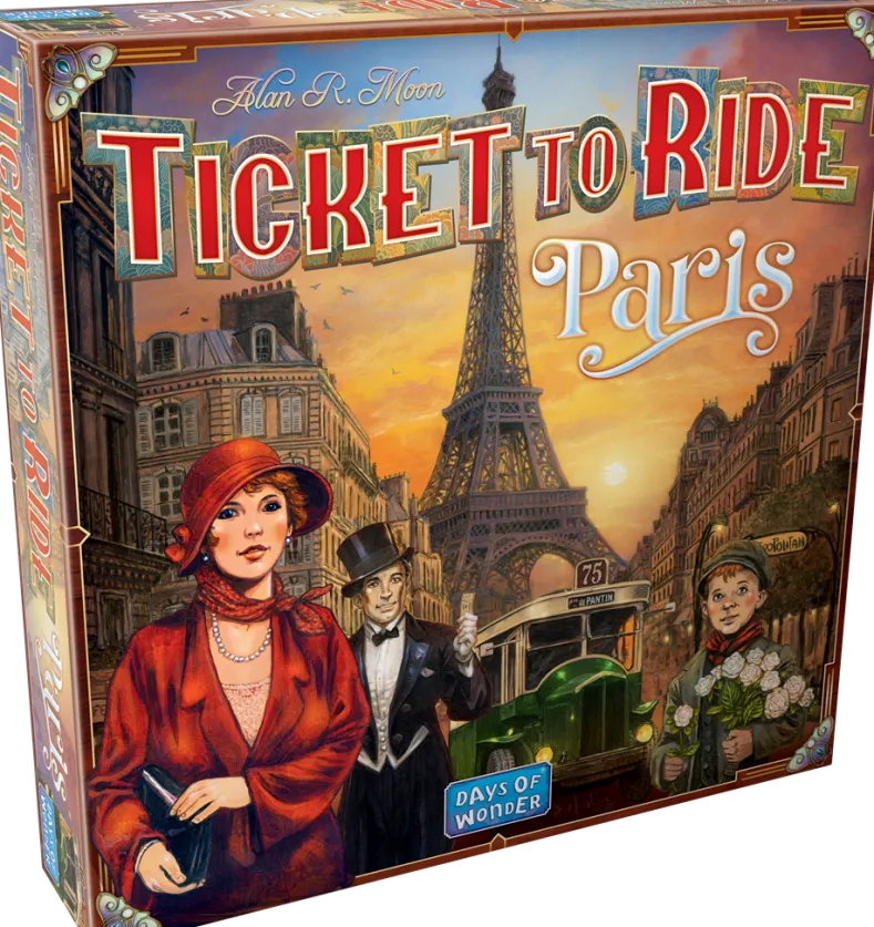 Ticket to Ride - Paris (Engelse versie)