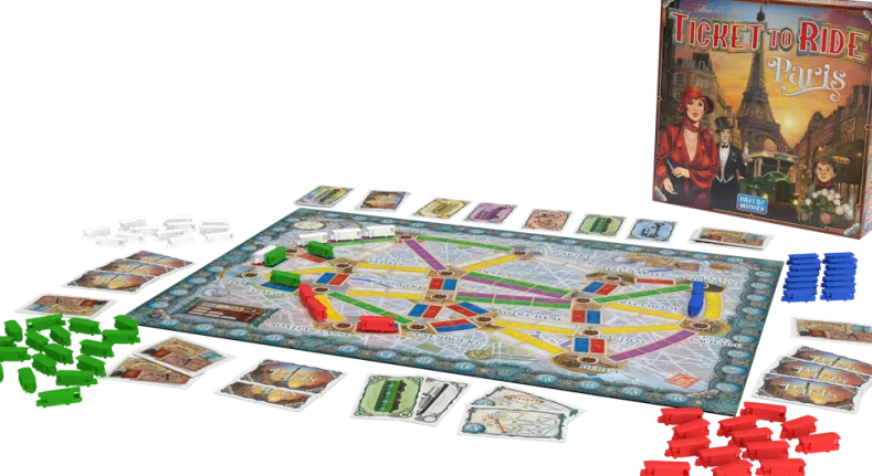 Ticket to Ride - Paris (Engelse versie)