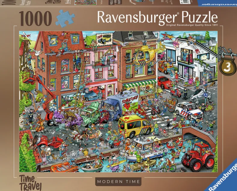 Time Travel 3 - Modern Time Puzzel (1000 stukjes)