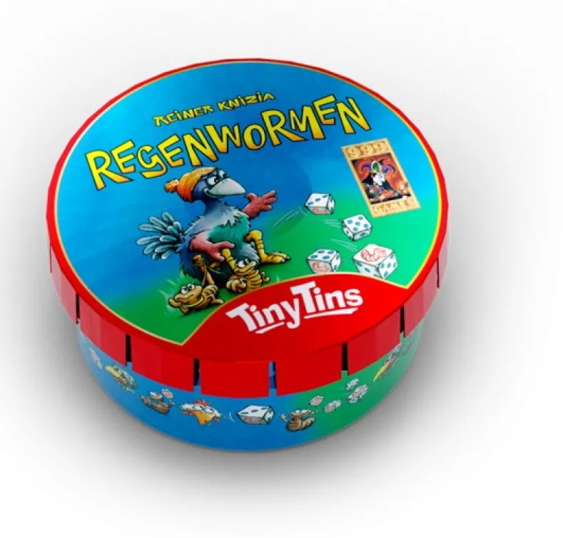 Tiny Tins: Regenwormen - Dobbelspel