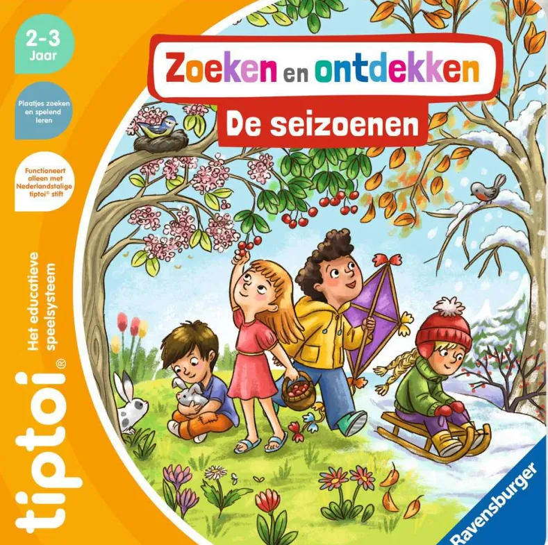 Tiptoi - Zoeken en Ontdekken - De seizoenen