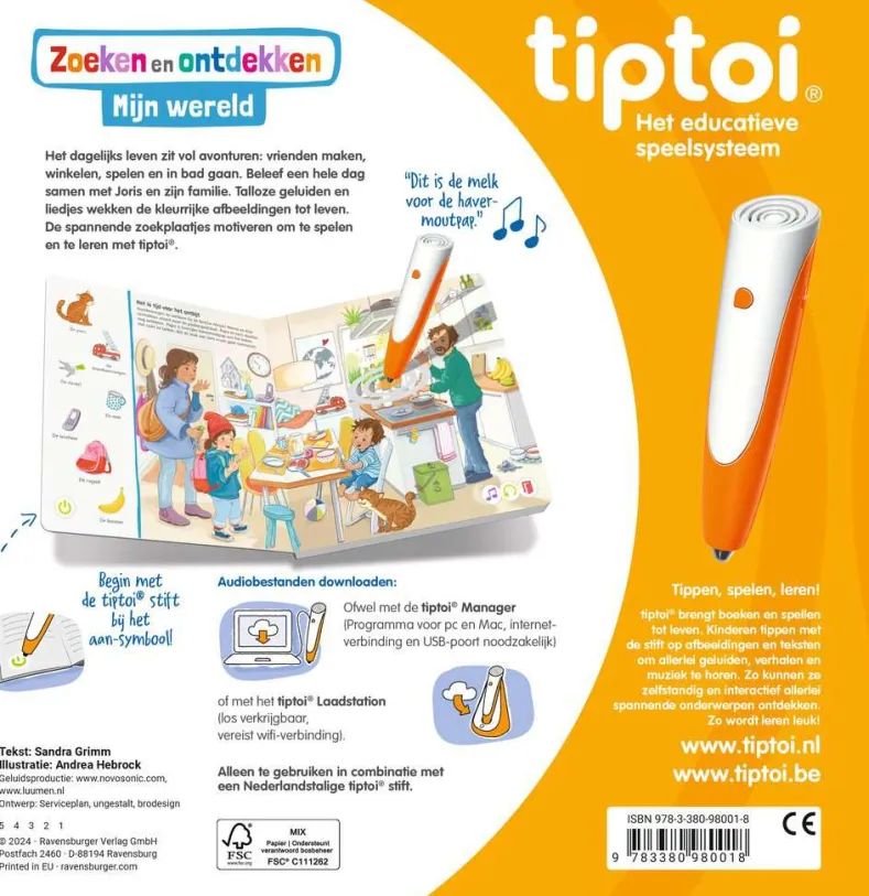 Tiptoi - Zoeken en Ontdekken - Mijn Wereld