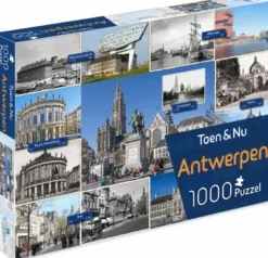 Toen & Nu - Antwerpen Puzzel (1000 stukjes)