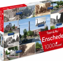 Toen & Nu - Enschede Puzzel (1000 stukjes)