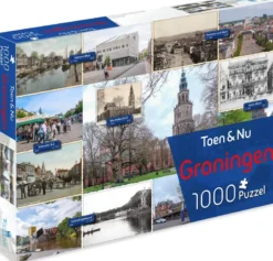 Toen & Nu - Groningen Puzzel (1000 stukjes)