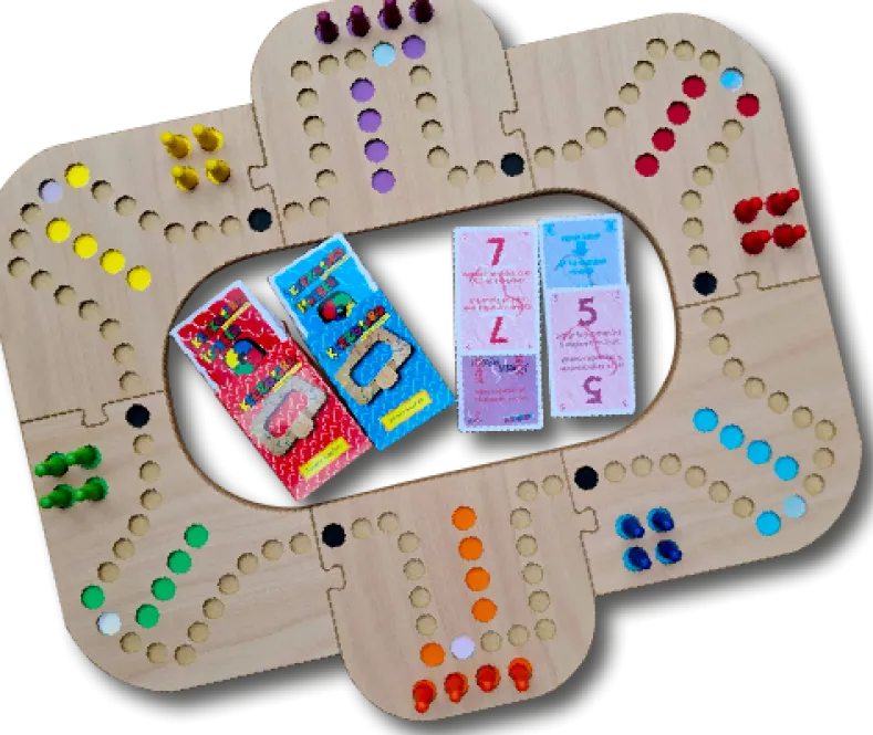 Tokken Bord - De Luxe - 4 en 6 personen