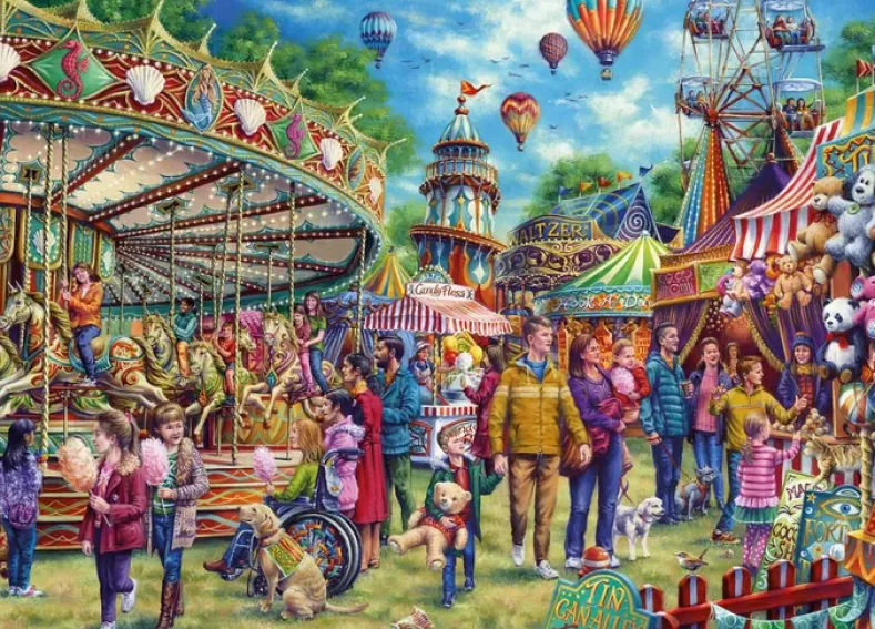 Tony Ryan - Fun at the Fair Puzzel (1000 stukjes)