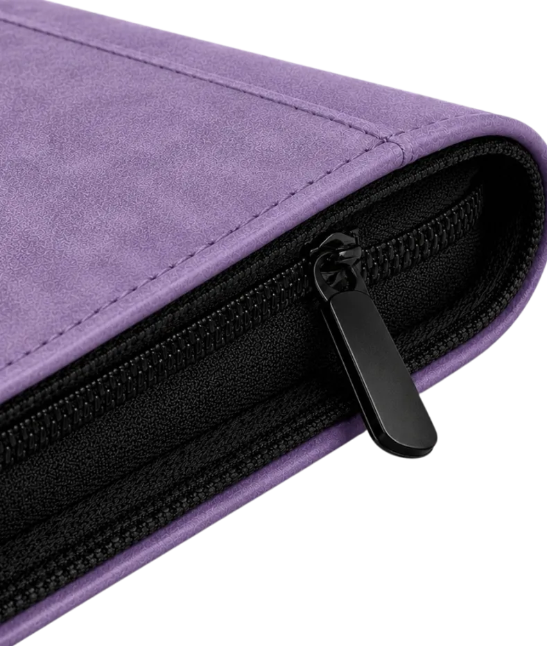 Toploader Binder - 4 Pocket (128 kaarten) Paars