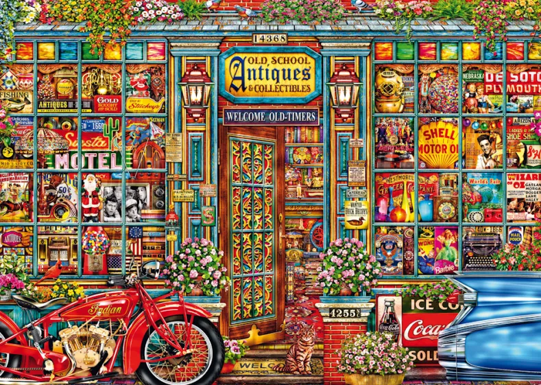 Treasures of the Past Puzzel (1000 stukjes)