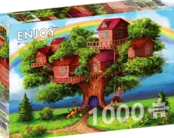 Treehouses Puzzel (1000 stukjes)