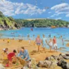 Trevor Mitchell - Beside the Seaside Puzzel (4x500 stukjes)