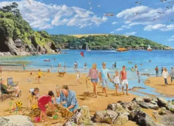 Trevor Mitchell - Beside the Seaside Puzzel (4x500 stukjes)