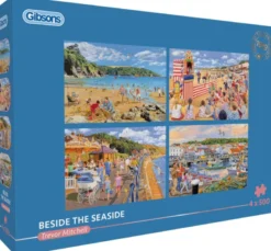 Trevor Mitchell - Beside the Seaside Puzzel (4x500 stukjes)