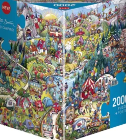 Triangle Box - Go Camping Puzzel (2000 stukjes)