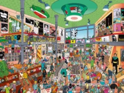 Triangle Box - Legpuzzel Record Store (1500 stukjes)