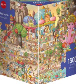 Triangle Box - Yogaland Puzzel (1500 stukjes)